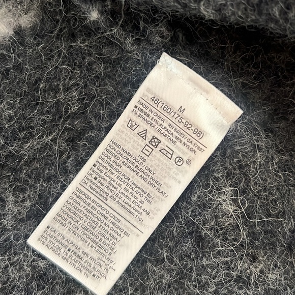 Banana Republic NWT Shawl Collar Alpaca Blend Sweater - Picture 3 of 8